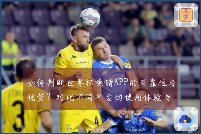 如何判断世界杯竞猜APP的可靠性与优势？对比不同平台的使用体验与规则解析